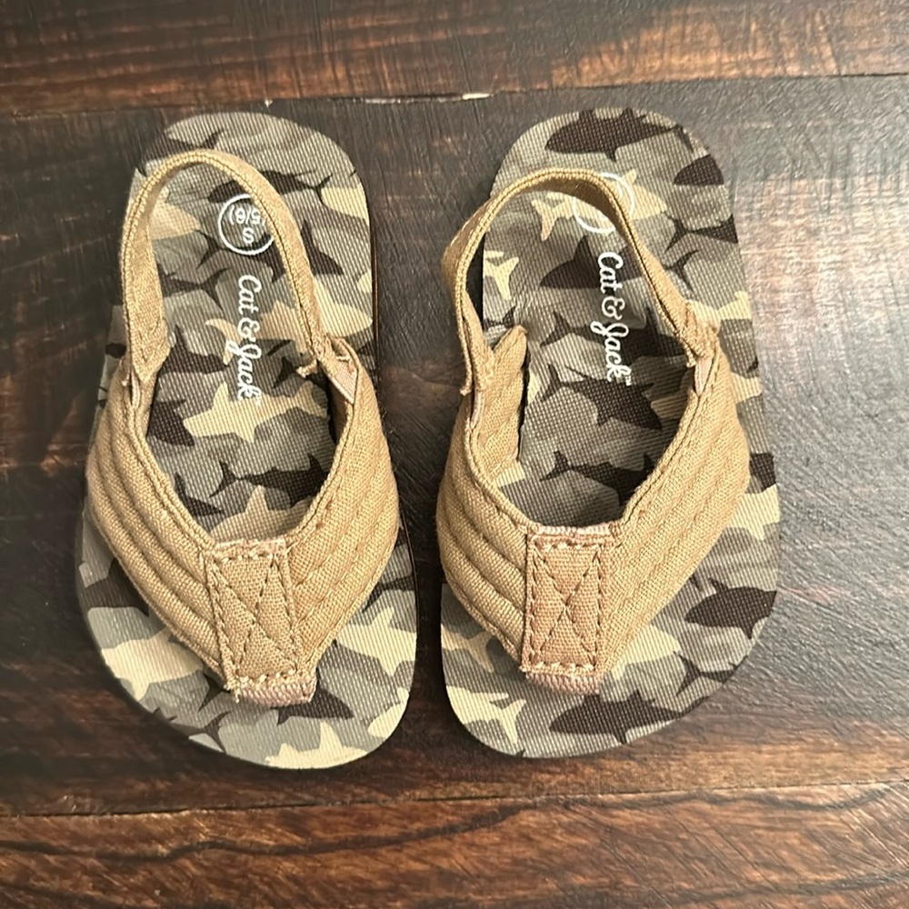 NWOT - Toddler Boy Cat & Jack Sandals